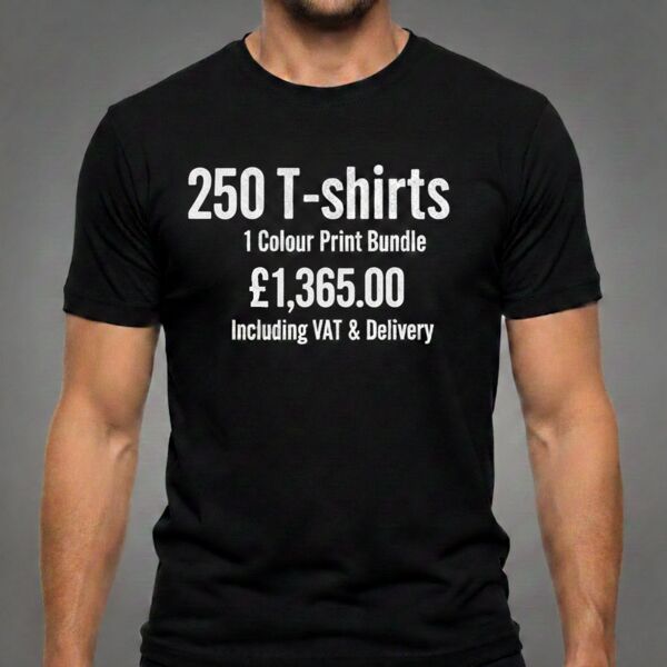 250 x  T-shirt Bundle £1,365.00 Thumbnail